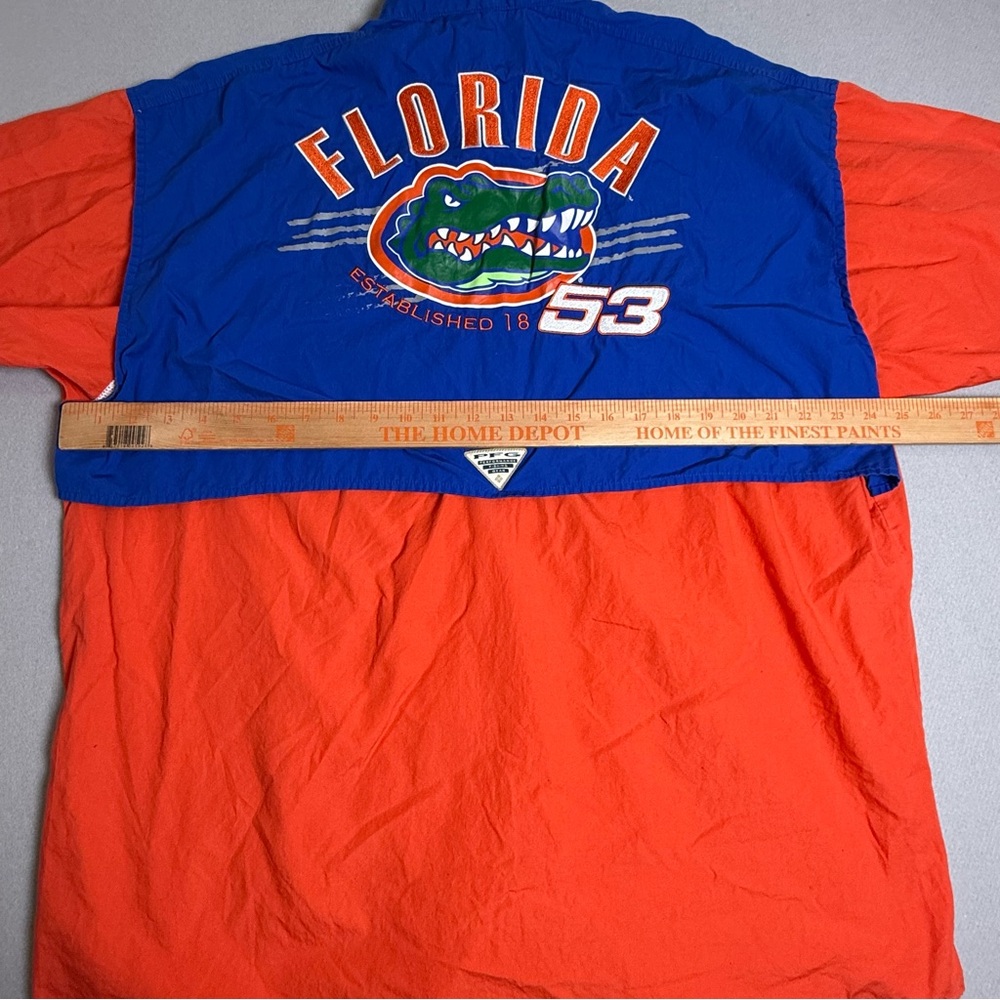 Florida Gators Albert Est. 1853 NCAA Vintage Stitched SEC Orange Shirt M - Picture 8 of 8